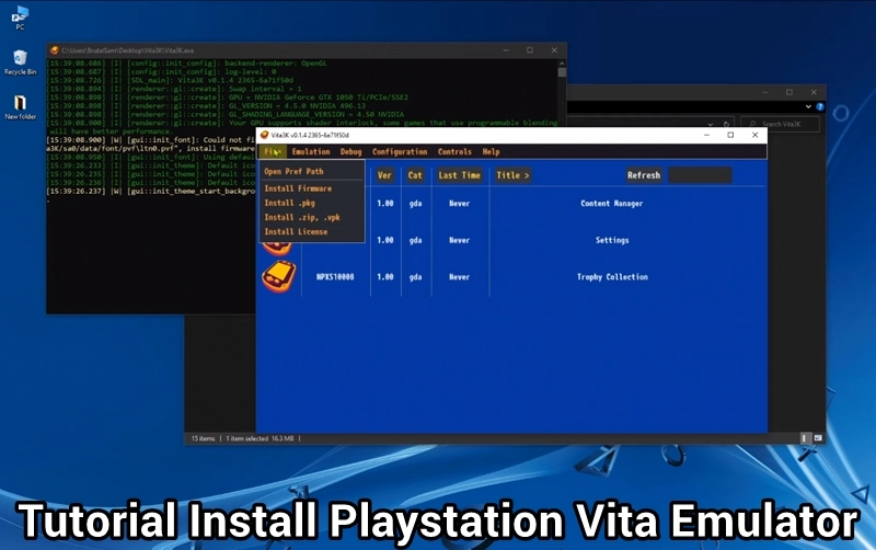 How to Install Emulator Playstation Vita